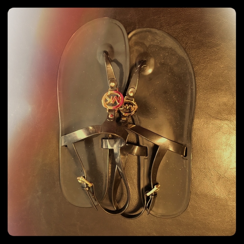 Michael Kors black sandals